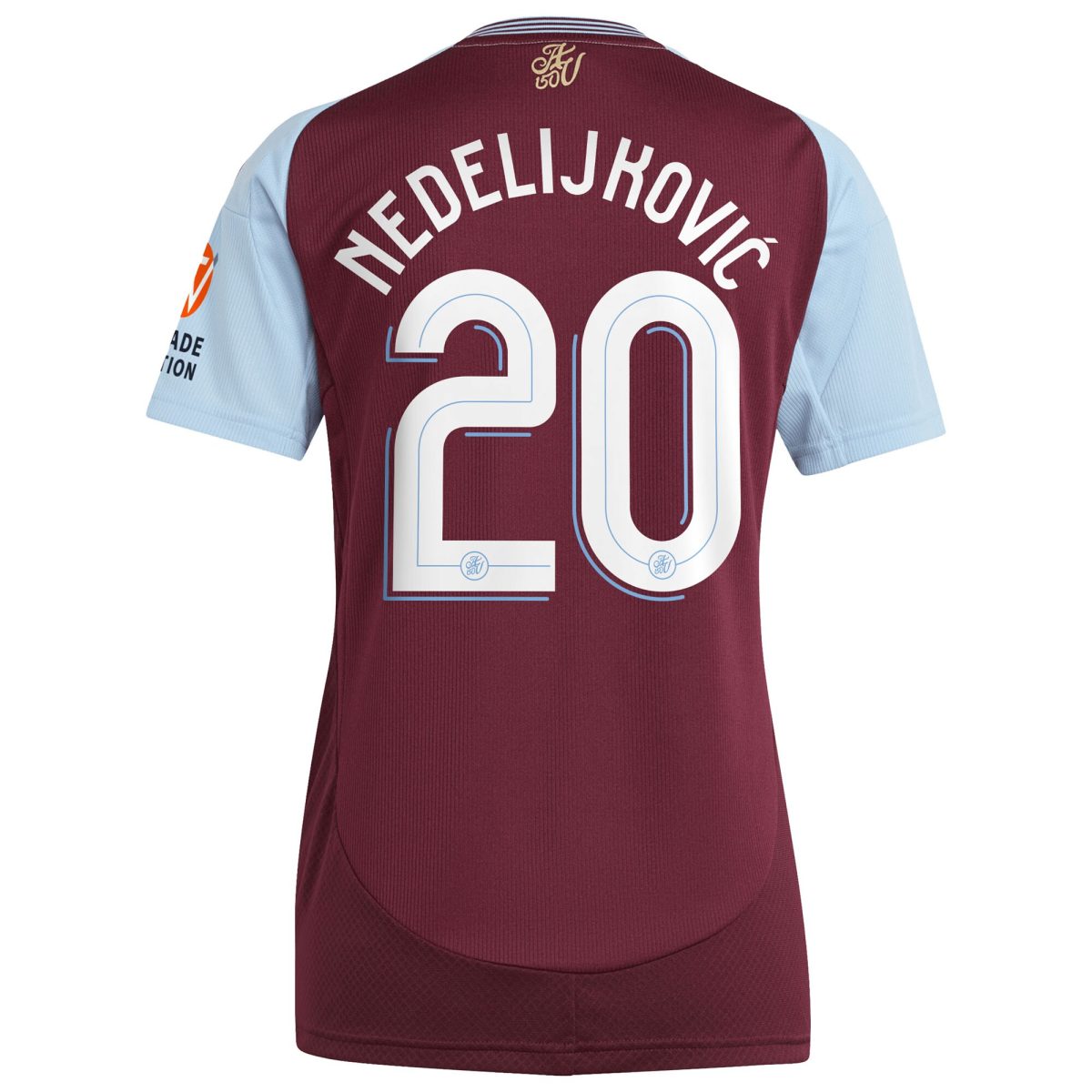 aston villa adidas home shirt 2024-25 – womens with nedeljković 20 cup printing Collection | Official Aston Villa Kits for Fans