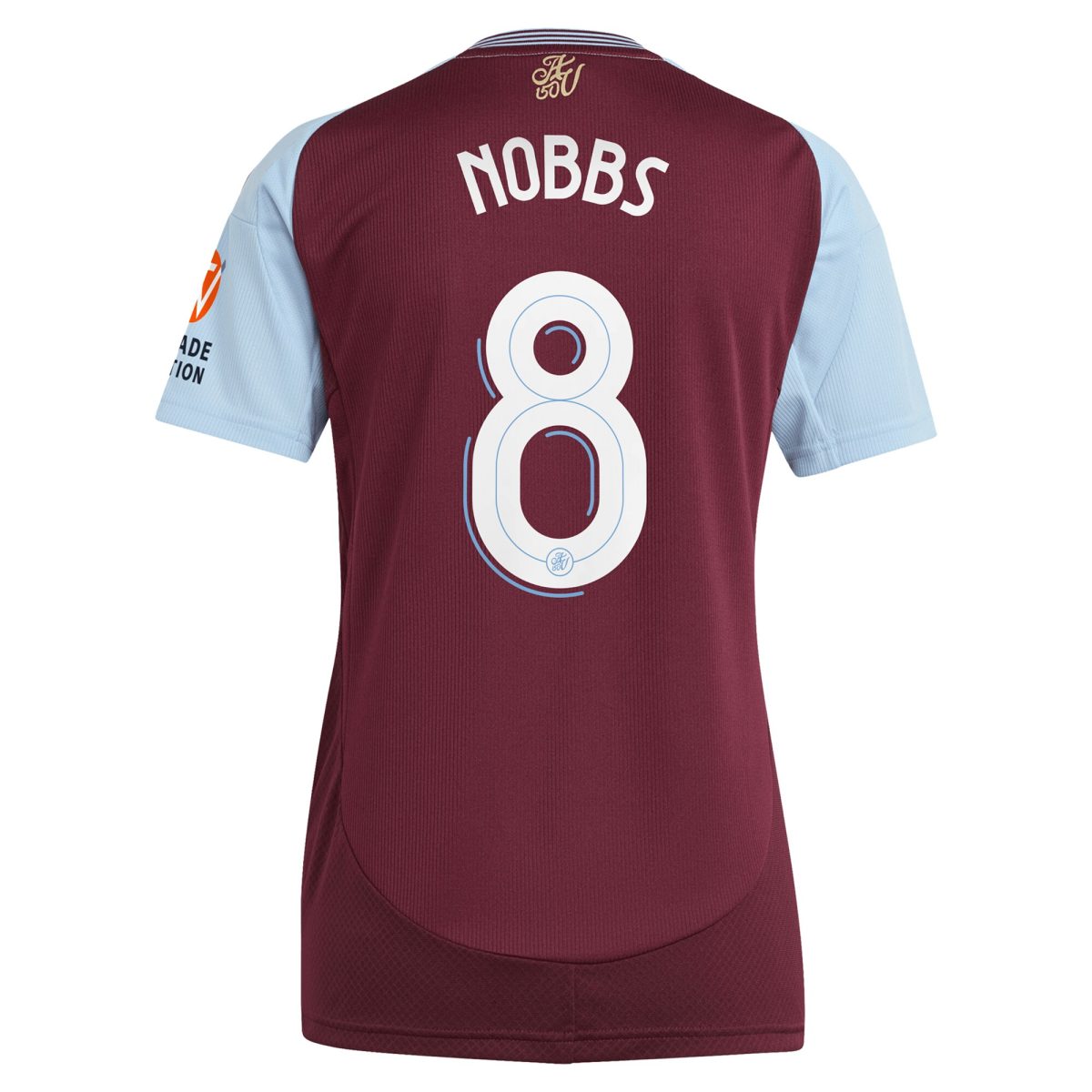 aston villa adidas home shirt 2024-25 – womens with nobbs 8 cup printing Collection | Official Aston Villa Kits for Fans
