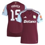 aston villa adidas home shirt 2024-25 – womens with parker 15 cup printing Collection | Official Aston Villa Kits for Fans