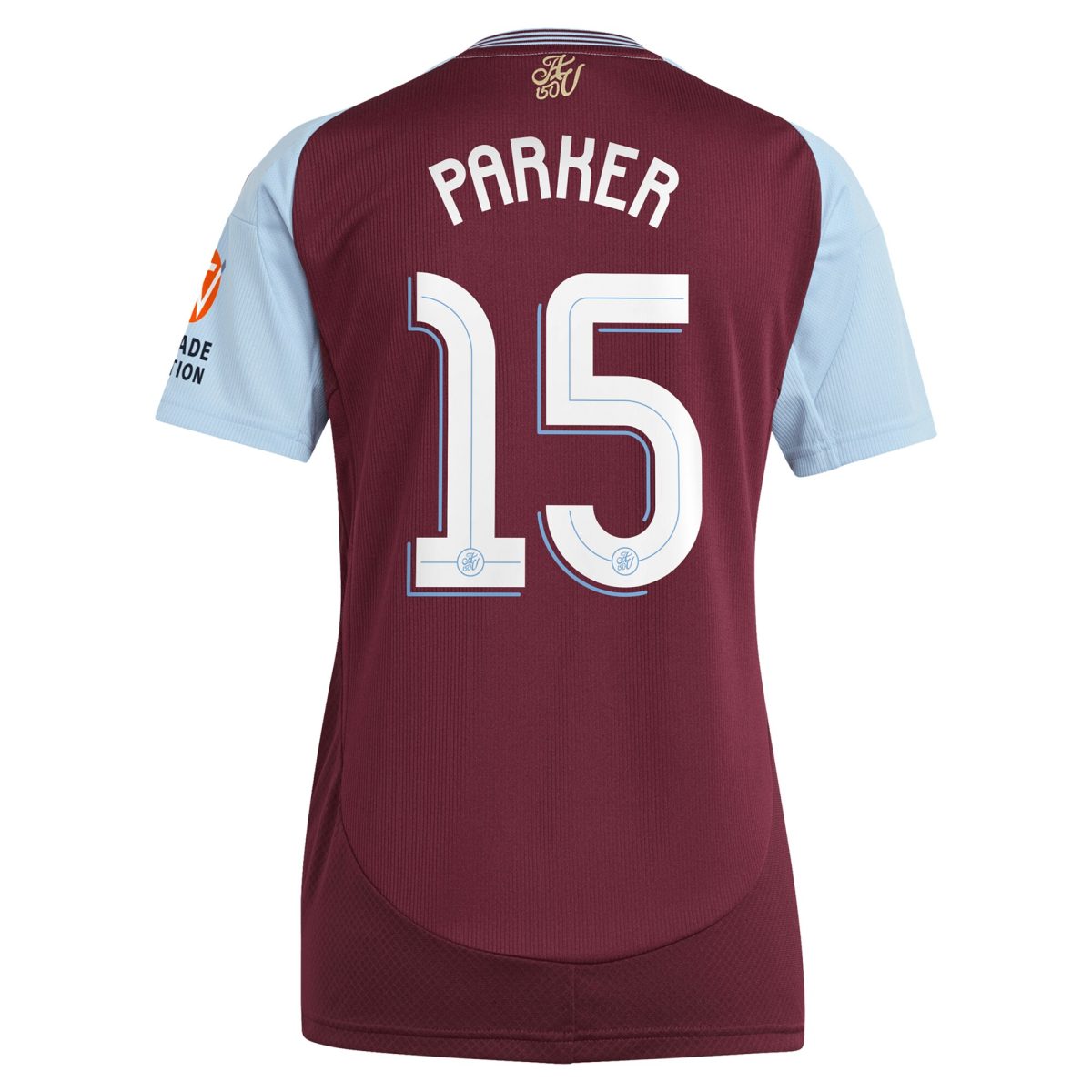 aston villa adidas home shirt 2024-25 – womens with parker 15 cup printing Collection | Official Aston Villa Kits for Fans