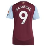 aston villa adidas home shirt 2024-25 – womens with rashford 9 printing Collection | Official Aston Villa Kits for Fans