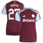aston villa adidas home shirt 2024-25 – womens with rogers 27 cup printing Collection | Official Aston Villa Kits for Fans
