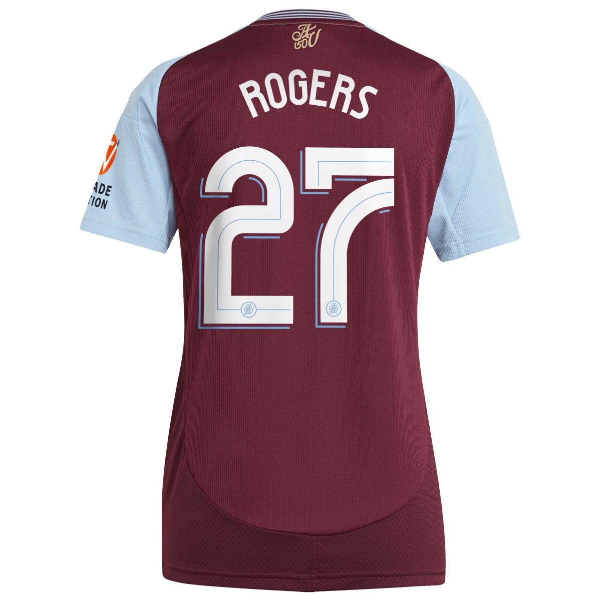 aston villa adidas home shirt 2024-25 – womens with rogers 27 cup printing Collection | Official Aston Villa Kits for Fans