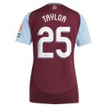 aston villa adidas home shirt 2024-25 – womens with taylor 25 cup printing Collection | Official Aston Villa Kits for Fans