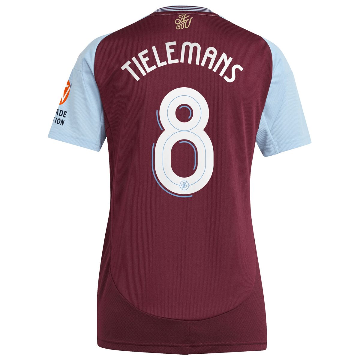 aston villa adidas home shirt 2024-25 – womens with tielemans 8 cup printing Collection | Official Aston Villa Kits for Fans