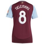 aston villa adidas home shirt 2024-25 – womens with tielemans 8 cup printing Collection | Official Aston Villa Kits for Fans