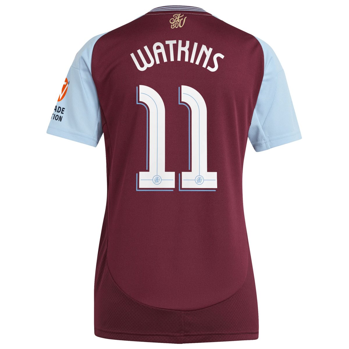 aston villa adidas home shirt 2024-25 – womens with watkins 11 cup printing Collection | Official Aston Villa Kits for Fans