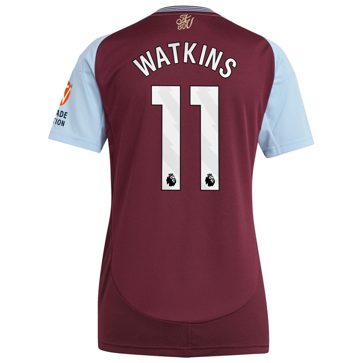 aston villa adidas home shirt 2024-25 – womens with watkins 11 printing Collection | Official Aston Villa Kits for Fans