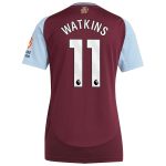 aston villa adidas home shirt 2024-25 – womens with watkins 11 printing Collection | Official Aston Villa Kits for Fans