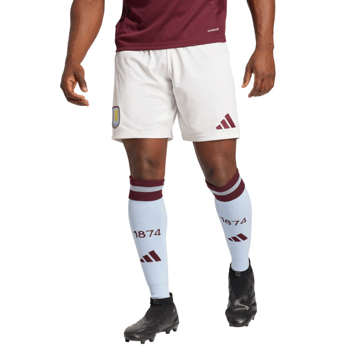 aston villa adidas home shorts 2024-25 with custom printing Collection | Official Aston Villa Kits for Fans