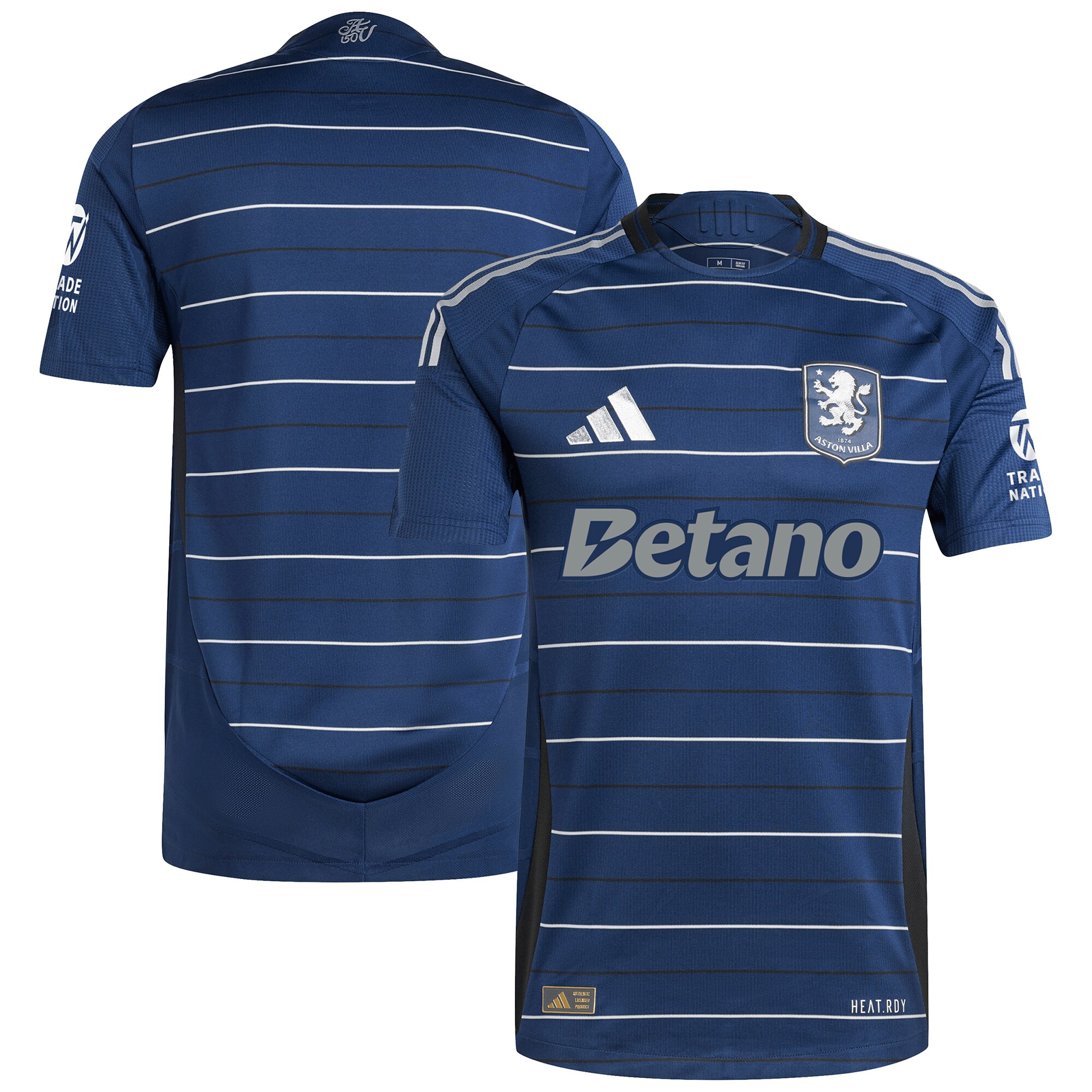 aston villa adidas third authentic shirt 2024-25 with custom printing Collection | Official Aston Villa Kits for Fans