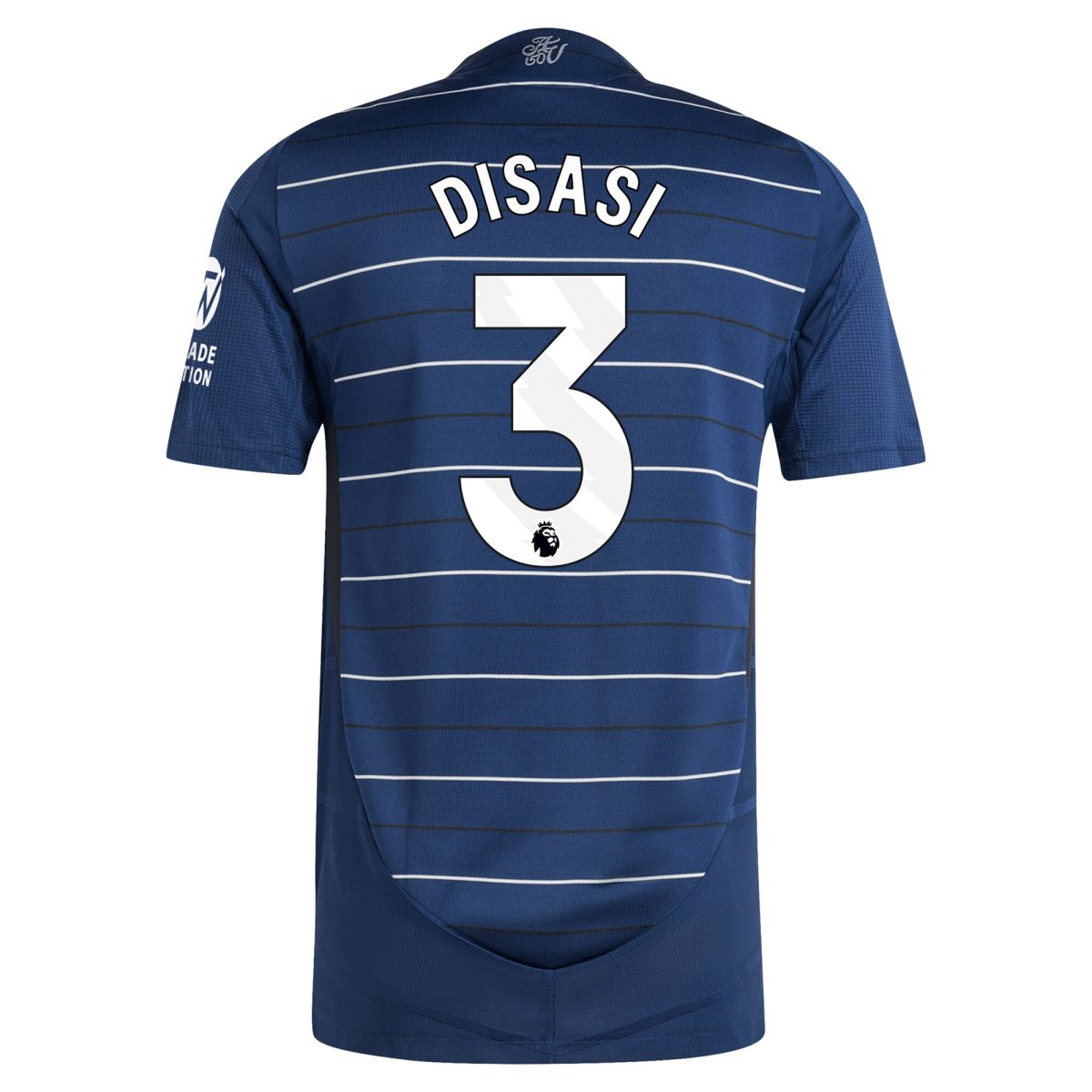 aston villa adidas third authentic shirt 2024-25 with disasi 3 printing Collection | Official Aston Villa Kits for Fans