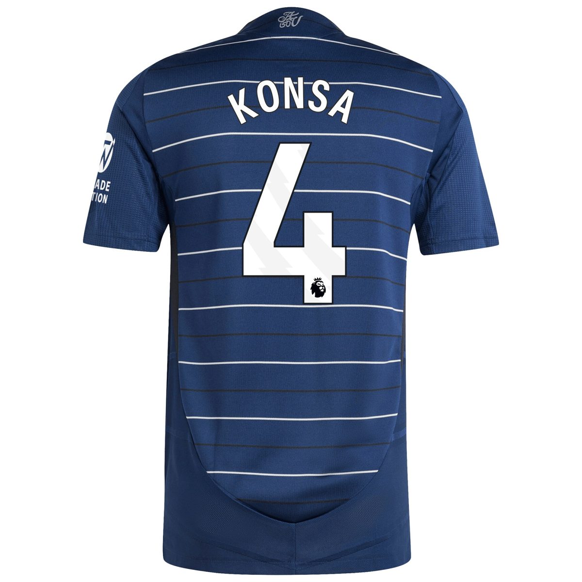 aston villa adidas third authentic shirt 2024-25 with konsa 4 printing Collection | Official Aston Villa Kits for Fans