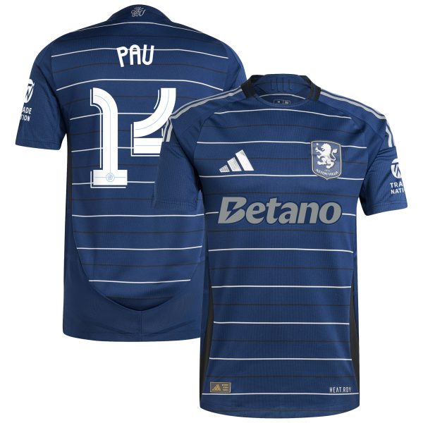 aston villa adidas third authentic shirt 2024-25 with pau 14 cup printing Collection | Official Aston Villa Kits for Fans