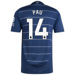aston villa adidas third authentic shirt 2024-25 with pau 14 printing Collection | Official Aston Villa Kits for Fans