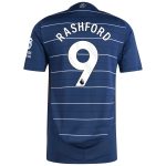 aston villa adidas third authentic shirt 2024-25 with rashford 9 printing Collection | Official Aston Villa Kits for Fans