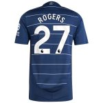 aston villa adidas third authentic shirt 2024-25 with rogers 27 printing Collection | Official Aston Villa Kits for Fans