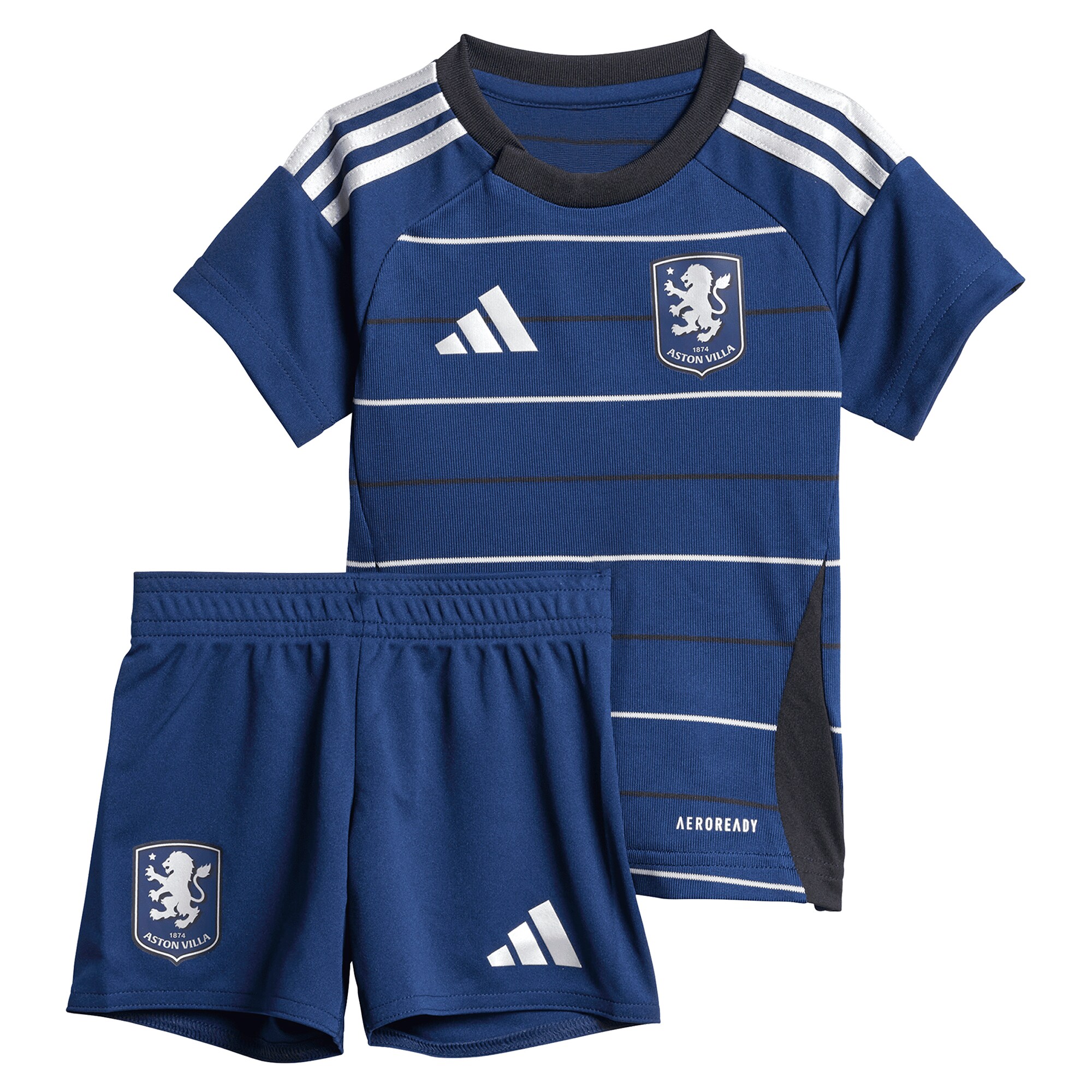 aston villa adidas third baby kit 2024-25 with custom printing Collection | Official Aston Villa Kits for Fans