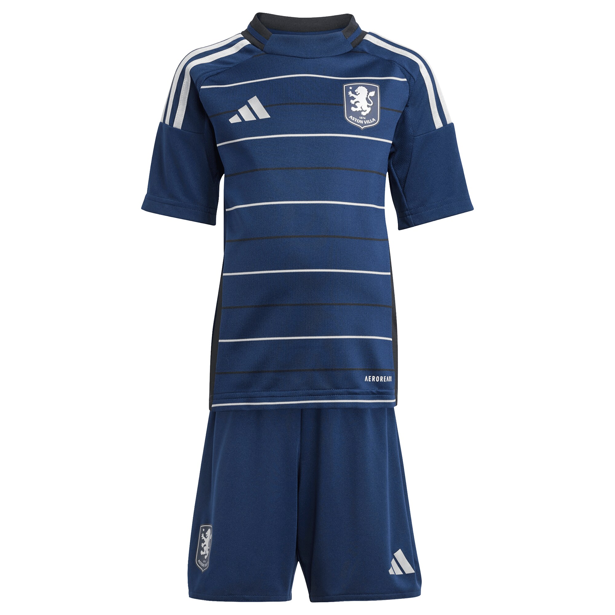aston villa adidas third minikit 2024-25 with diego carlos 3 printing Collection | Official Aston Villa Kits for Fans