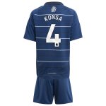 aston villa adidas third minikit 2024-25 with konsa 4 printing Collection | Official Aston Villa Kits for Fans