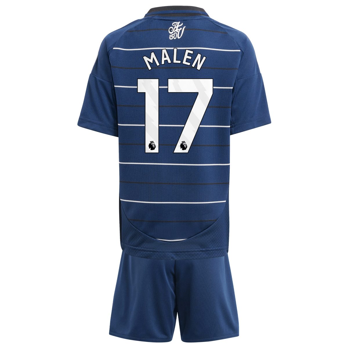 aston villa adidas third minikit 2024-25 with malen 17 printing Collection | Official Aston Villa Kits for Fans