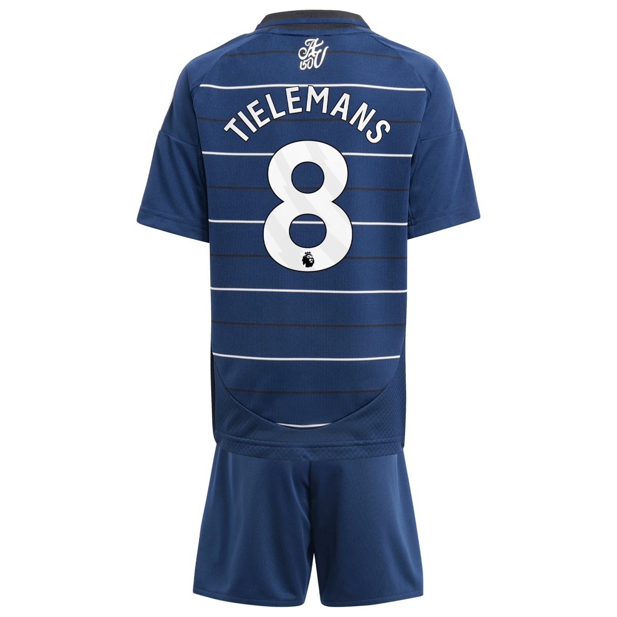 aston villa adidas third minikit 2024-25 with tielemans 8 printing Collection | Official Aston Villa Kits for Fans