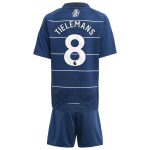 aston villa adidas third minikit 2024-25 with tielemans 8 printing Collection | Official Aston Villa Kits for Fans