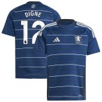 aston villa adidas third shirt 2024-25 – kids with digne 12 printing Collection | Official Aston Villa Kits for Fans
