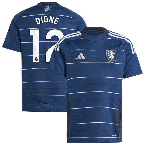 aston villa adidas third shirt 2024-25 – kids with digne 12 printing Collection | Official Aston Villa Kits for Fans
