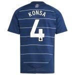 aston villa adidas third shirt 2024-25 – kids with konsa 4 printing Collection | Official Aston Villa Kits for Fans