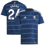 aston villa adidas third shirt 2024-25 – kids with onana 24 printing Collection | Official Aston Villa Kits for Fans