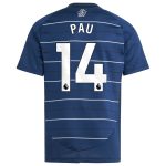 aston villa adidas third shirt 2024-25 – kids with pau 14 printing Collection | Official Aston Villa Kits for Fans
