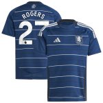 aston villa adidas third shirt 2024-25 – kids with rogers 27 printing Collection | Official Aston Villa Kits for Fans