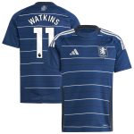 aston villa adidas third shirt 2024-25 – kids with watkins 11 printing Collection | Official Aston Villa Kits for Fans