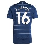 aston villa adidas third shirt 2024-25 with a.garcía 16 printing Collection | Official Aston Villa Kits for Fans