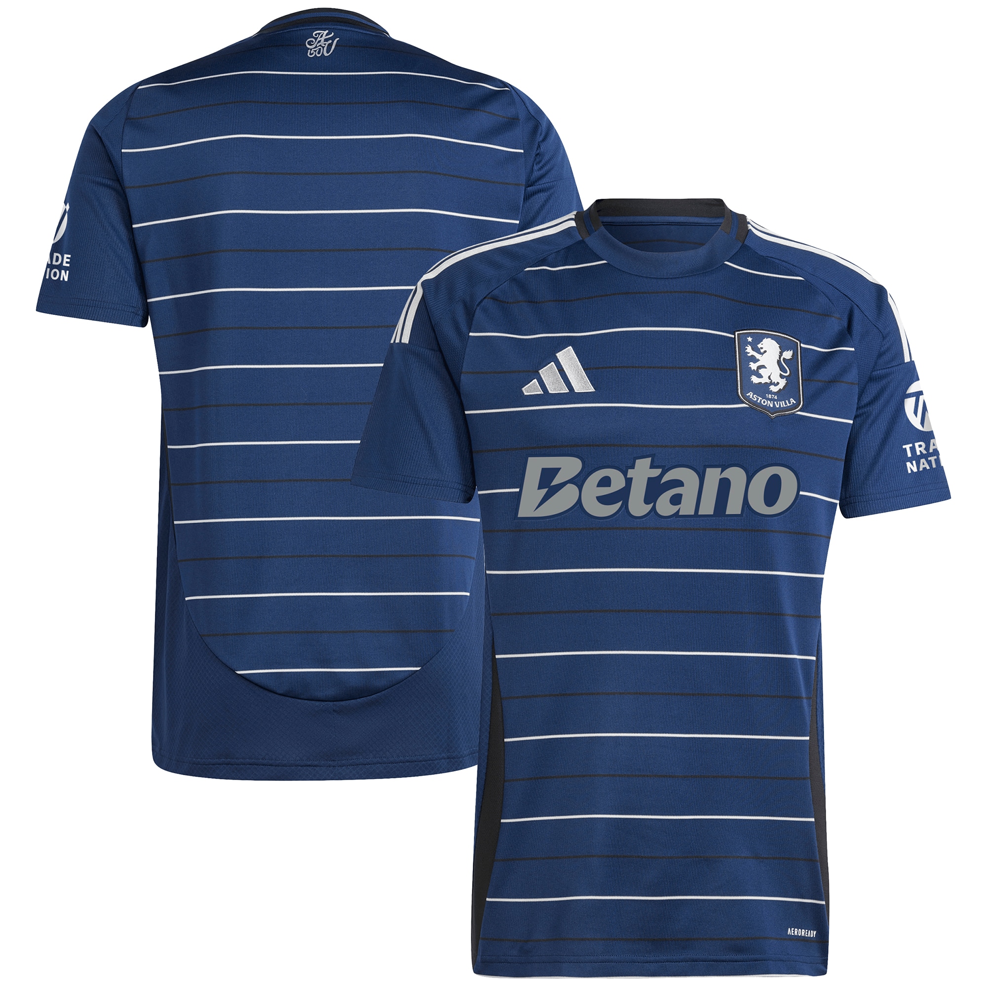 aston villa adidas third shirt 2024-25 with custom printing Collection | Official Aston Villa Kits for Fans