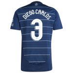 aston villa adidas third shirt 2024-25 with diego carlos 3 cup printing Collection | Official Aston Villa Kits for Fans