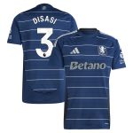 aston villa adidas third shirt 2024-25 with disasi 3 printing Collection | Official Aston Villa Kits for Fans