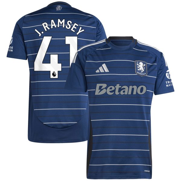 aston villa adidas third shirt 2024-25 with j. ramsey 41 printing Collection | Official Aston Villa Kits for Fans