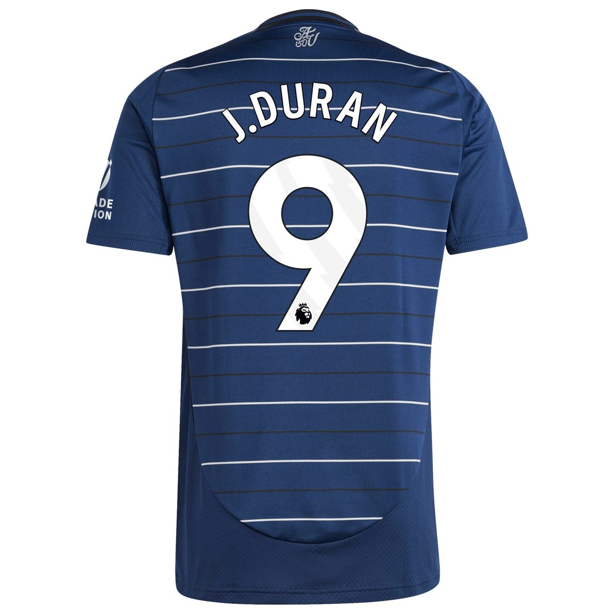 aston villa adidas third shirt 2024-25 with j.duran 9 printing Collection | Official Aston Villa Kits for Fans
