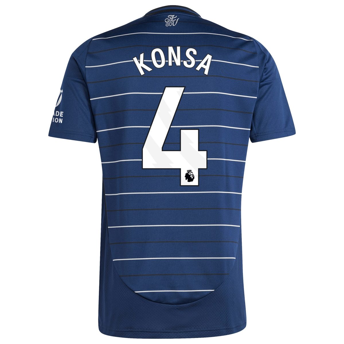 aston villa adidas third shirt 2024-25 with konsa 4 printing Collection | Official Aston Villa Kits for Fans