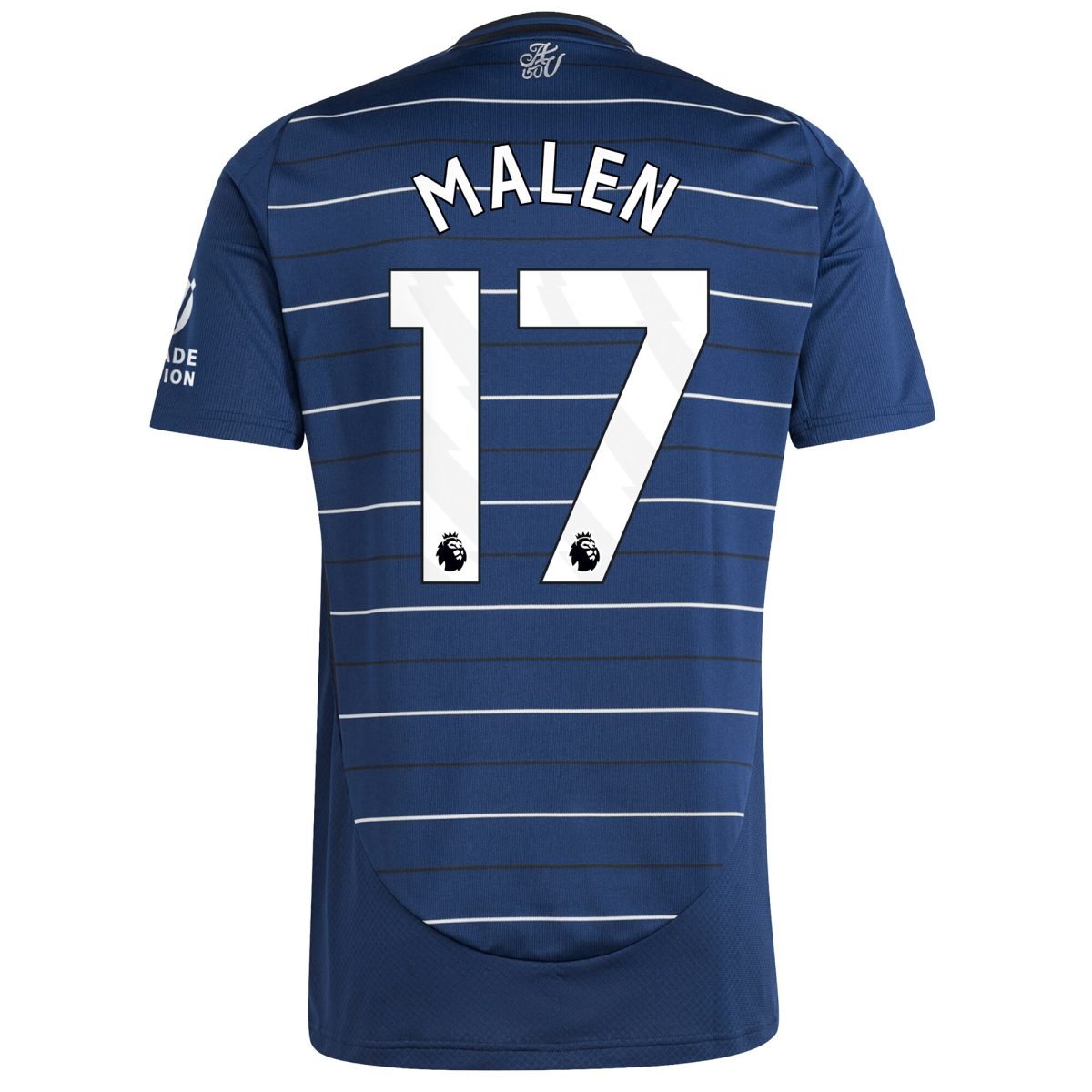 aston villa adidas third shirt 2024-25 with malen 17 printing Collection | Official Aston Villa Kits for Fans