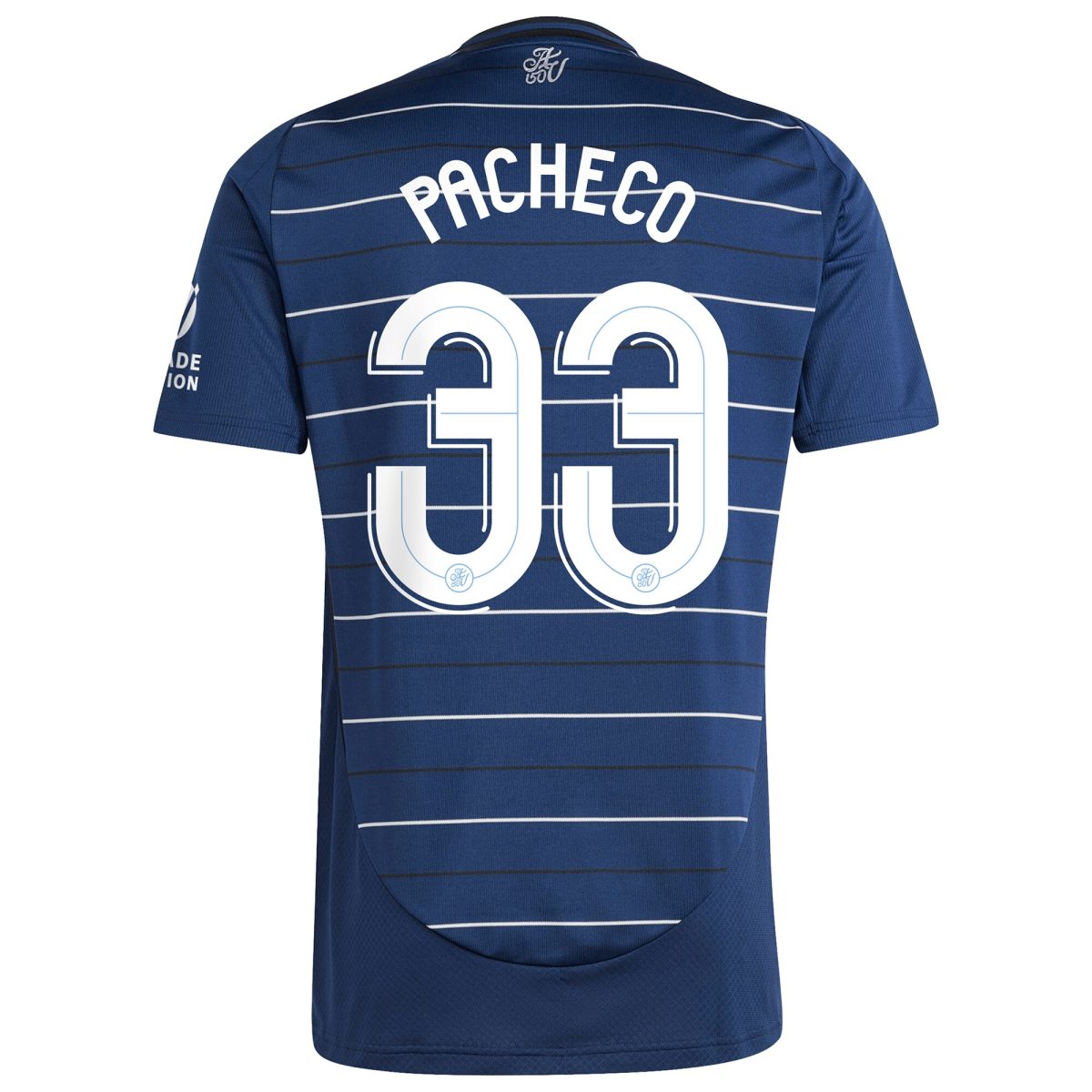 aston villa adidas third shirt 2024-25 with pacheco 33 cup printing Collection | Official Aston Villa Kits for Fans