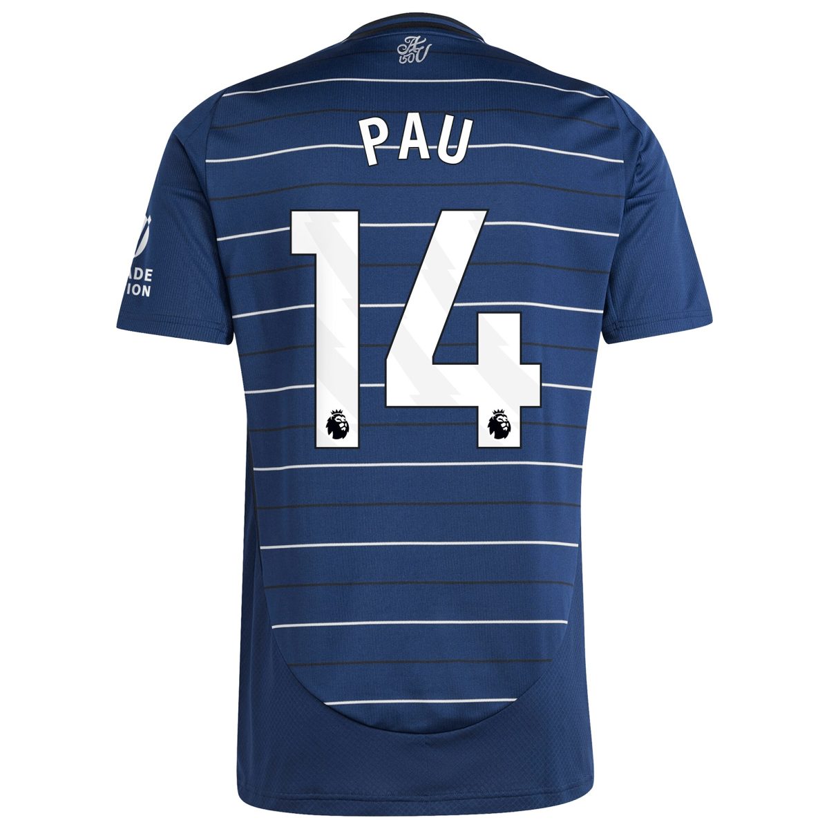 aston villa adidas third shirt 2024-25 with pau 14 printing Collection | Official Aston Villa Kits for Fans