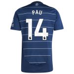 aston villa adidas third shirt 2024-25 with pau 14 printing Collection | Official Aston Villa Kits for Fans