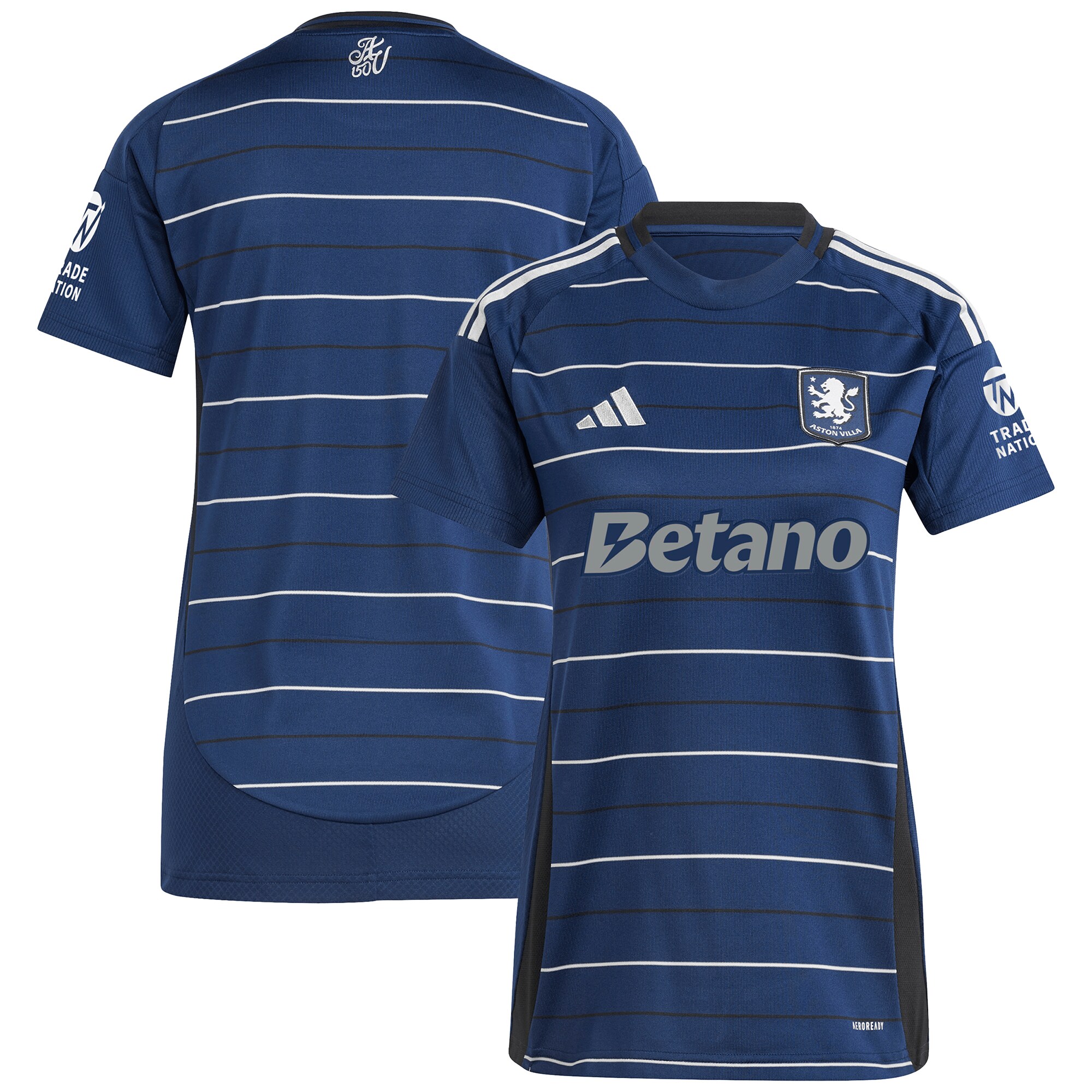 aston villa adidas third shirt 2024-25 – womens with custom printing Collection | Official Aston Villa Kits for Fans