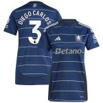 aston villa adidas third shirt 2024-25 – womens with diego carlos 3 printing Collection | Official Aston Villa Kits for Fans