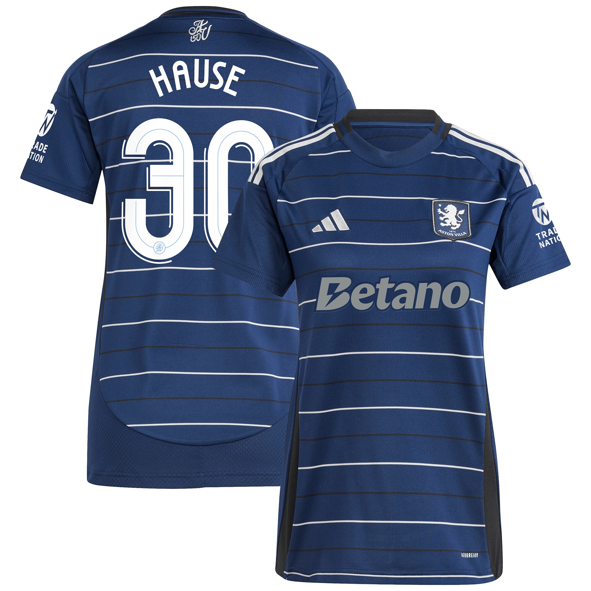 aston villa adidas third shirt 2024-25 – womens with hause 30 cup printing Collection | Official Aston Villa Kits for Fans