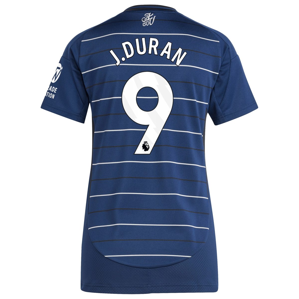 aston villa adidas third shirt 2024-25 – womens with j.duran 9 printing Collection | Official Aston Villa Kits for Fans