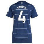aston villa adidas third shirt 2024-25 – womens with konsa 4 printing Collection | Official Aston Villa Kits for Fans